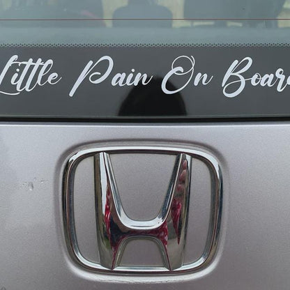 Personalised Car/Van/Camper Vinyl Decal Sticker Customise Text