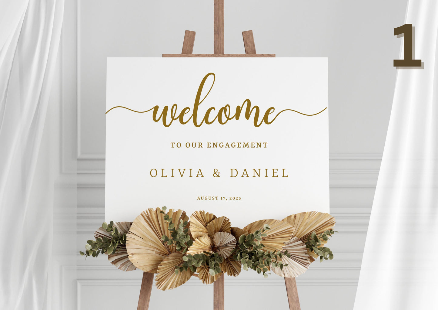 Custom Designed Engagement Vinyl Decal- Personalised with your Details - Choose Your Font, Colour and Size