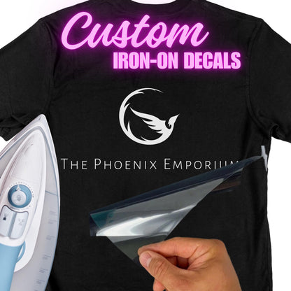 PERSONALISED IRON Vinyl Labels| Iron On Names| Fabric Stickers| Custom HTV Decals| Iron on Vinyl| Fabric Transfers |T-Shirt Transfers