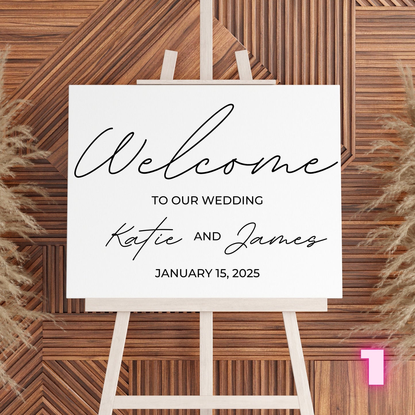 Custom Designed Wedding Vinyl Decal- Personalised with your Details - Choose Your Font, Colour and Size